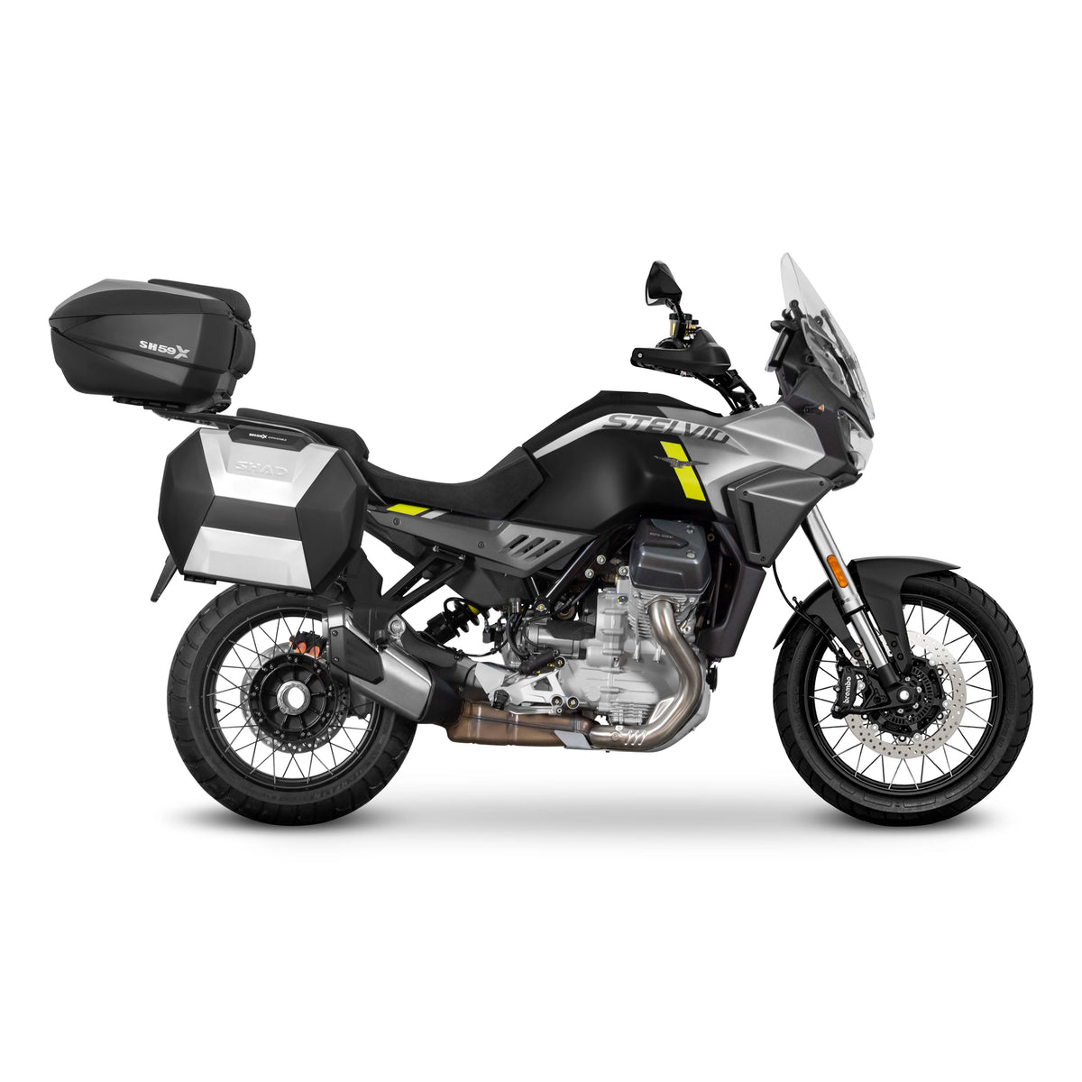 STELAŻ KUFRA BOCZNEGO 3P SHAD DO MOTO GUZZI STELVI