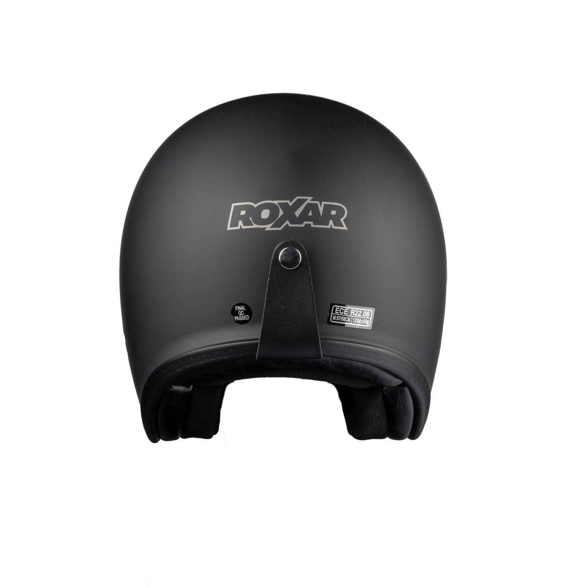 ROXAR HELMETS Kask motocyklowy otwarty retro ROXAR CLASSIC Z-Line czarny matowy