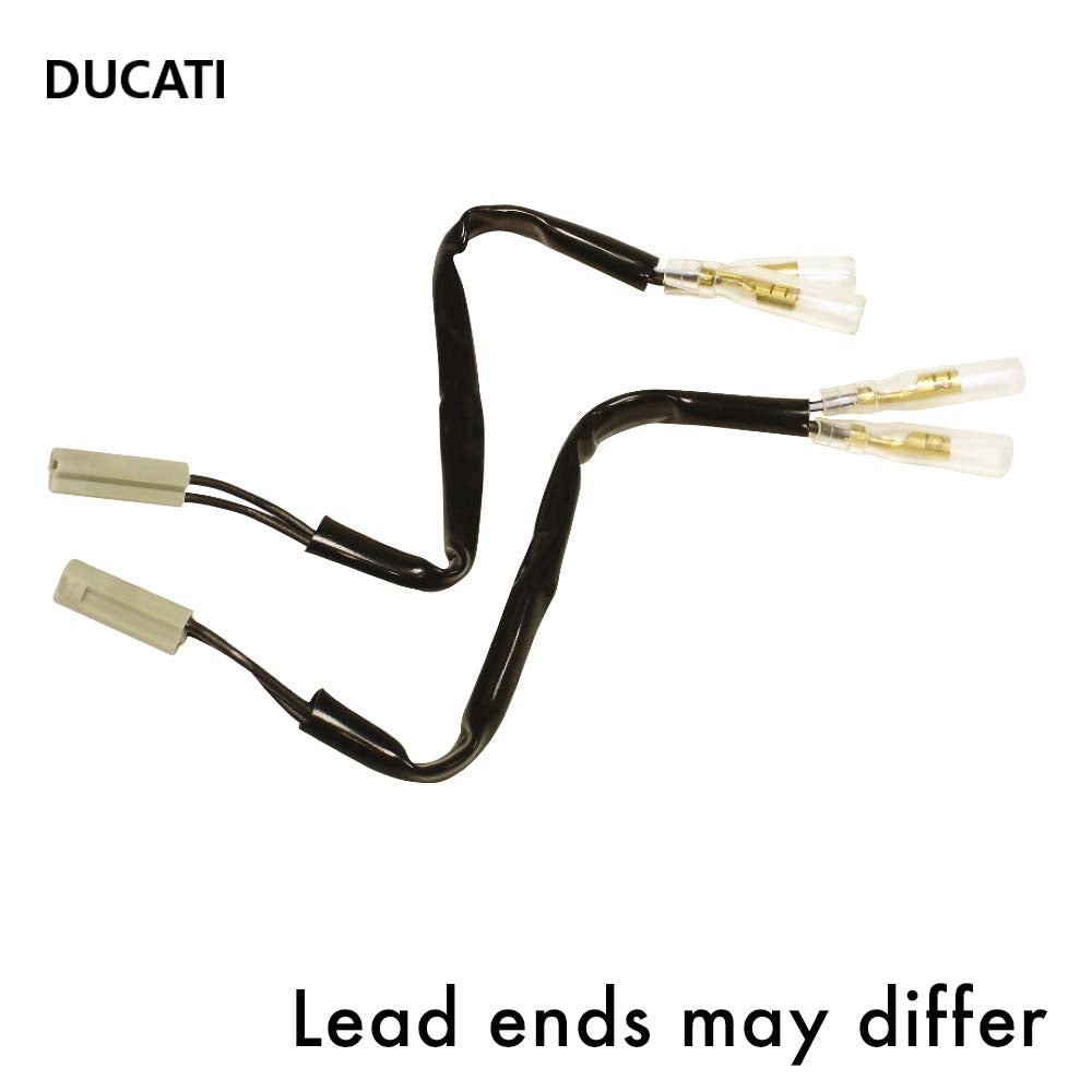 OXFORD PROMOCJA ZŁĄCZE (PRZEWÓD / PRZEJŚCIÓWKA / KABEL / PRZEDŁUŻACZ) KIERUNKOWSKAZÓW LED I ŻARÓWKOWYCH DO KOSTKI OEM DUCATI