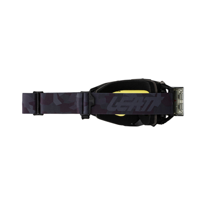 GOGLE LEATT VELOCITY 5.5 ROLL-OFF 70 VLT STEALTH YELLOW OS