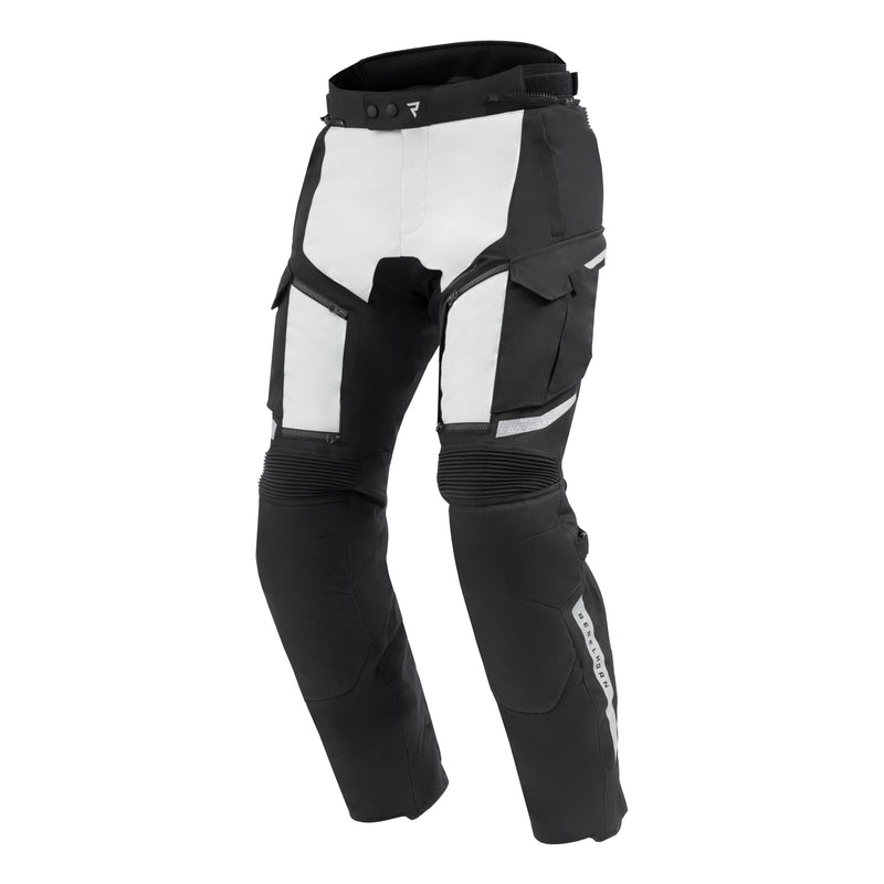 SPODNIE MOTOCYKLOWE TEKSTYLNE REBELHORN CUBBY 5 BLACK GREY