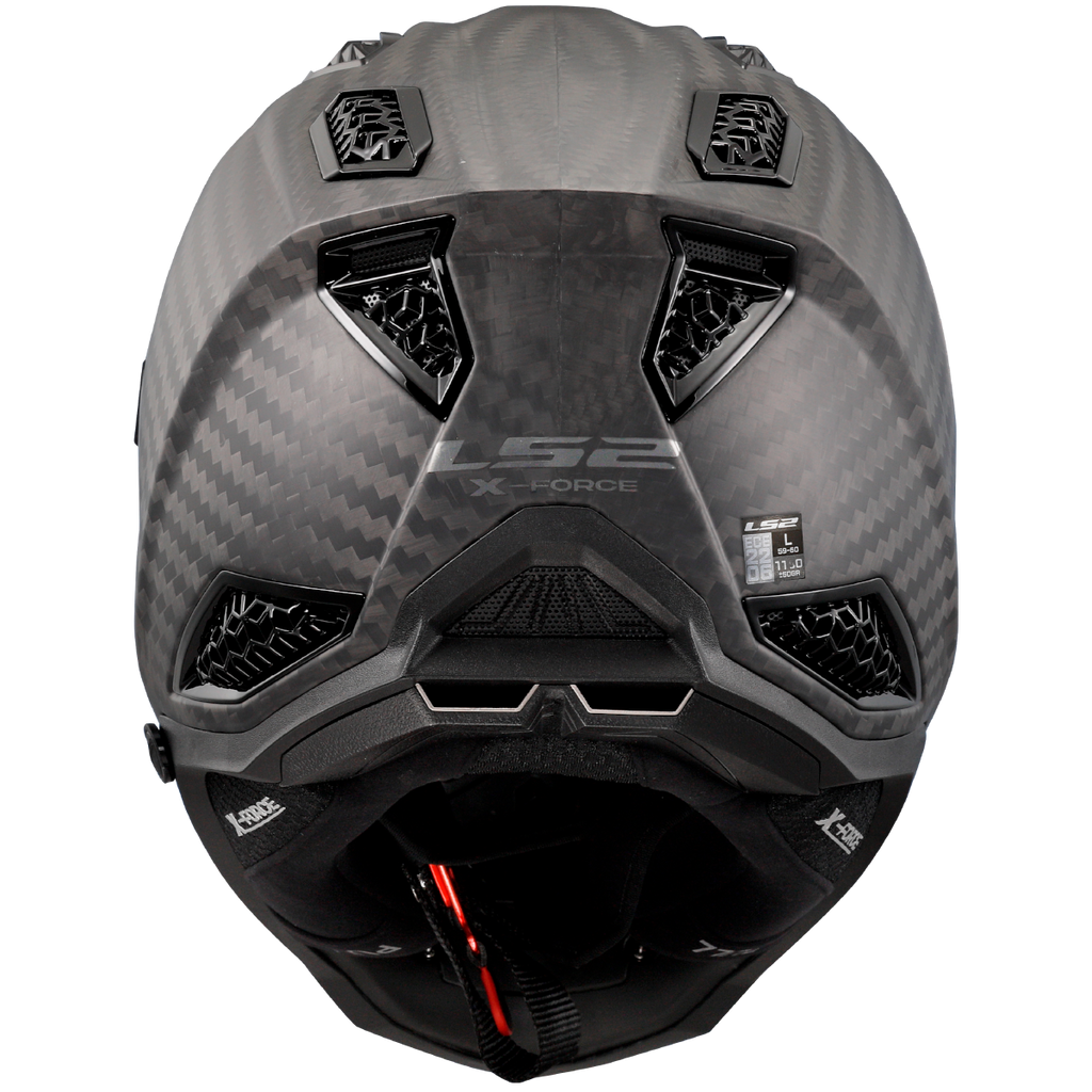 KASK LS2 MX703 C X-FORCE FIM MATT CARBON-06