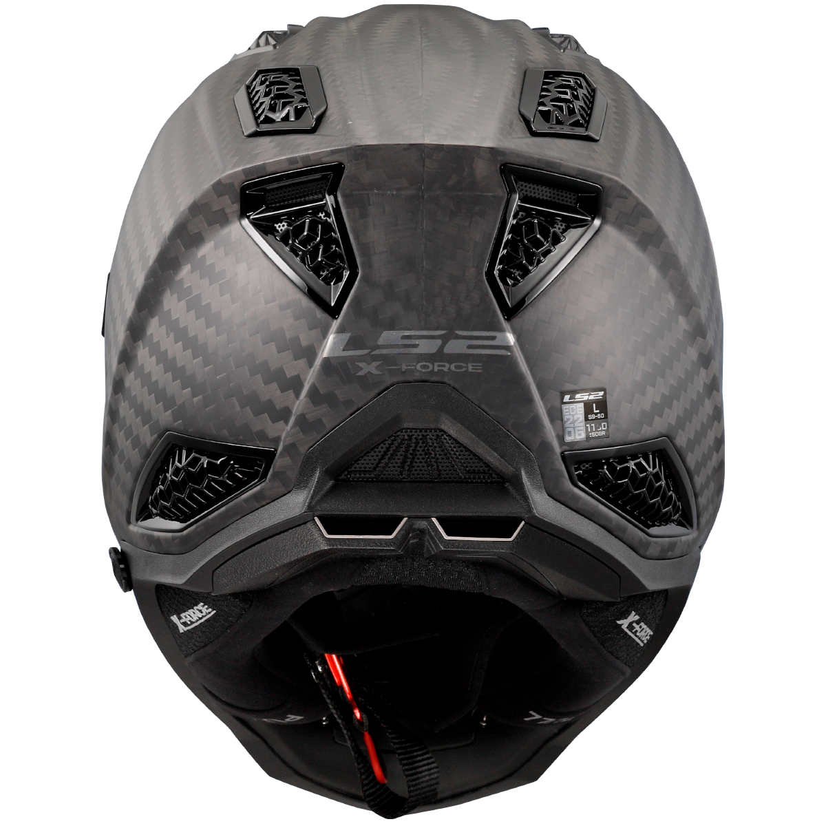 KASK LS2 MX703 C X-FORCE FIM MATT CARBON-06