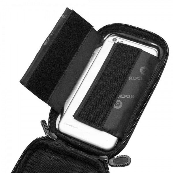 Sakwa, torba rowerowa na ramę z pokrowcem na telefon do 6,7" 1,5 L ROCKBROS 030-60BK