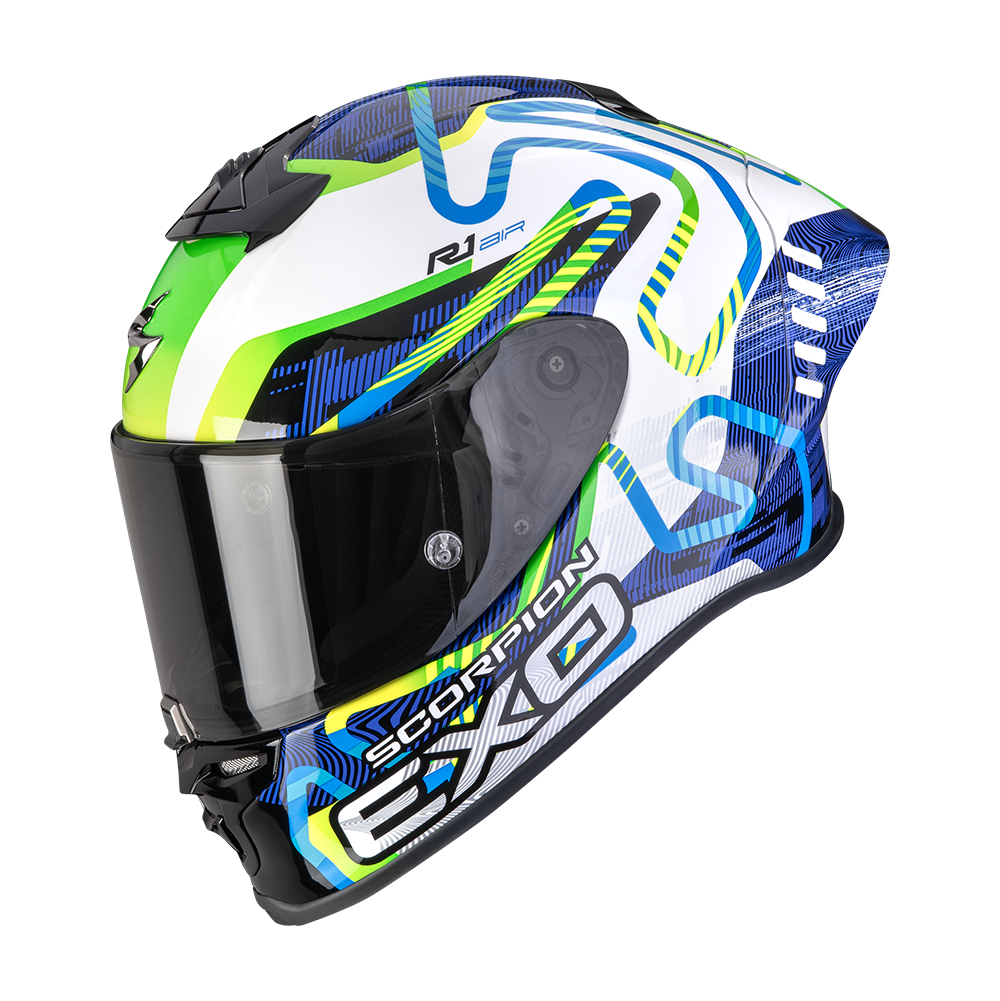 SCORPION KASK EXO-R1 II AIR CORNERING BK-GREEN