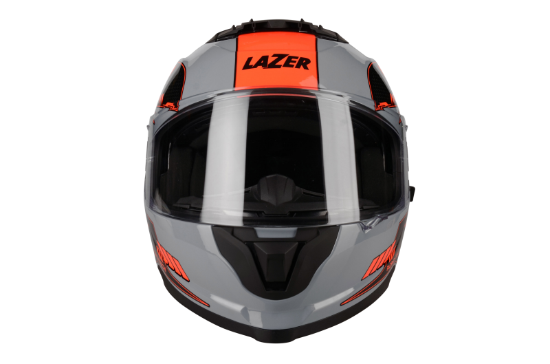 Kask Motocyklowy LAZER RAFALE EVO Roadtech (kol. Szary - Czerwony - Matowy)