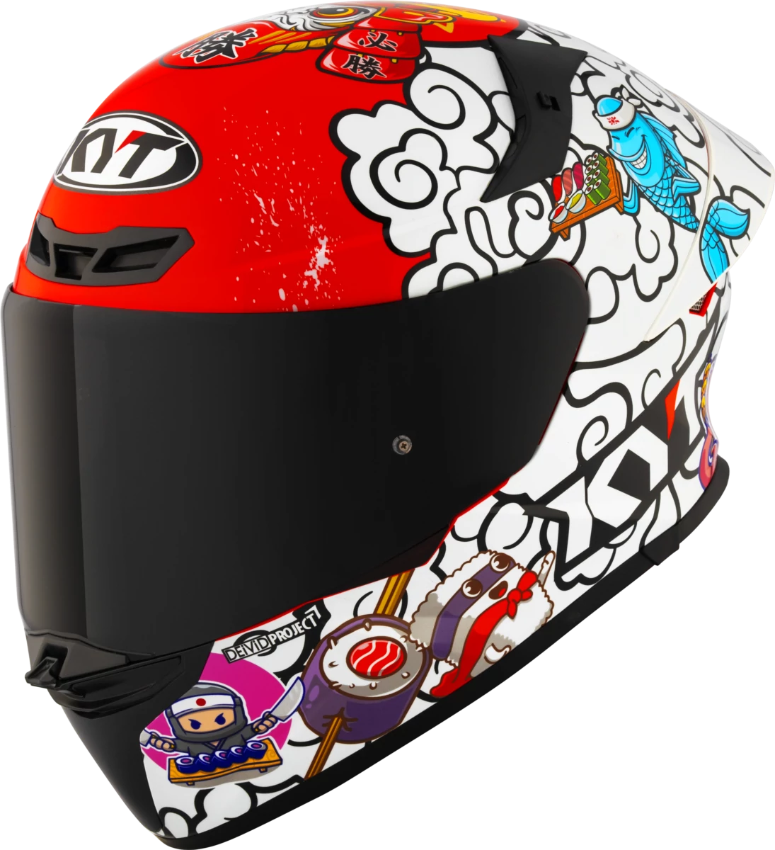 Kask motocyklowy KYT TT-REVO SUSHI TIME