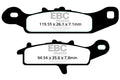 EBC Brakes Klocki hamulcowe EBC FA342R (kpl. na 1 tarcze) (odpowiednik PROX 37.209402)