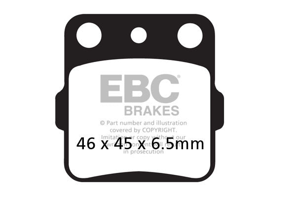 EBC Brakes Klocki hamulcowe EBC FA084/3TT (kpl. na 1 tarcze)