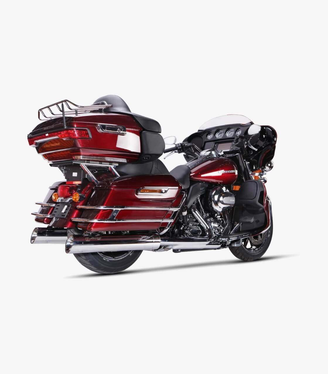 Tłumik IXIL H-D TOURING ROAD KING 2017-2021, typ HC2-1C (waga 4000 Gr., długość 670 mm., materiał Inox AISI304, kolor Bright chr