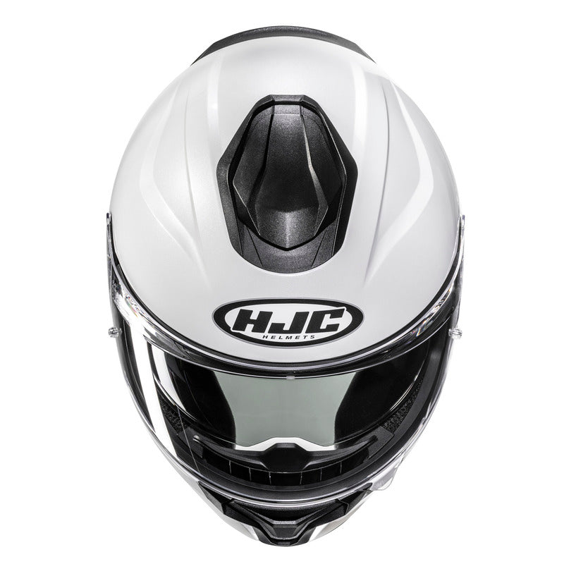 KASK MOTOCYKLOWY HJC C71 SOLID PEARL WHITE