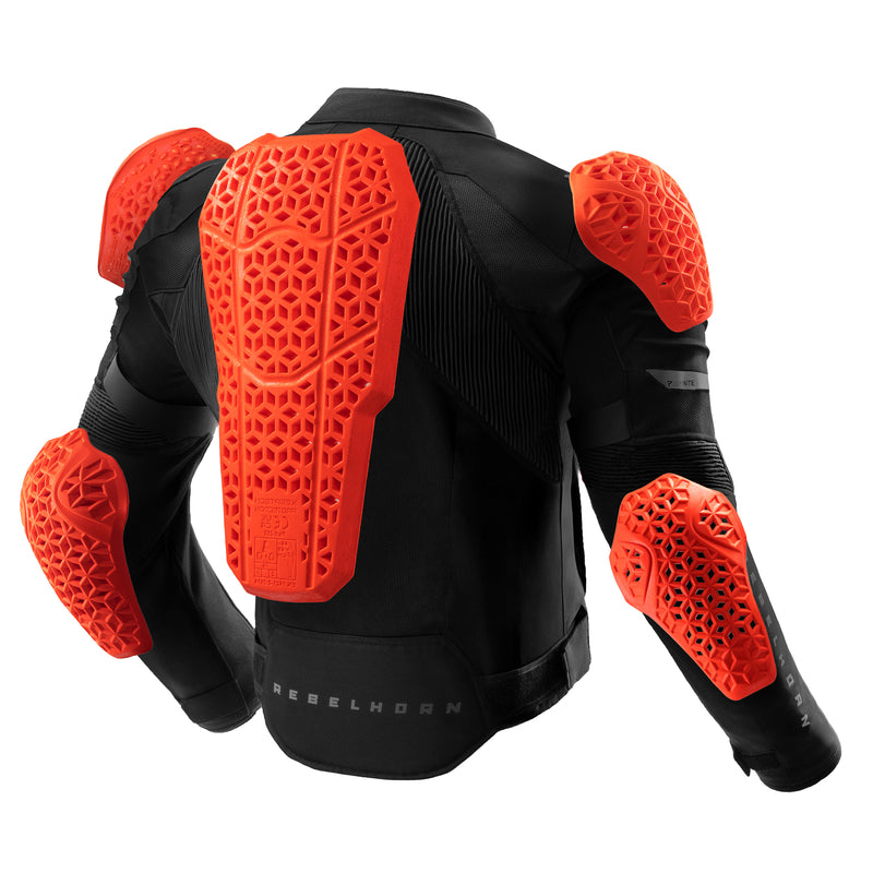 KURTKA MOTOCYKLOWA TEKSTYLNA REBELHORN VANDAL 2 AIR BLACK