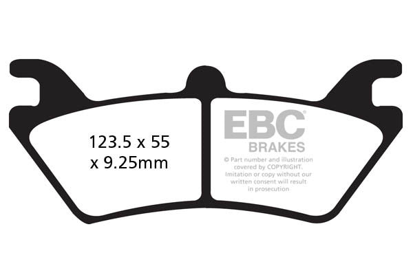 EBC Brakes Klocki hamulcowe EBC FA313R (kpl. na 1 tarcze)