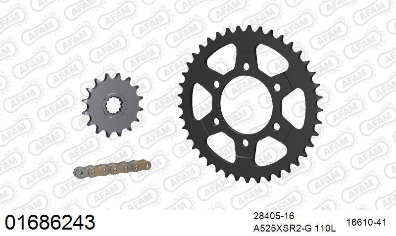 Zestaw napędowy AFAM do KAWASAKI Ninja ZX 9 R F1,F2,F3 – zdjęcie 2