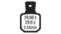 CFA660/4 - Klocki hamulcowe rowerowe (organiczne) EBC Brakes