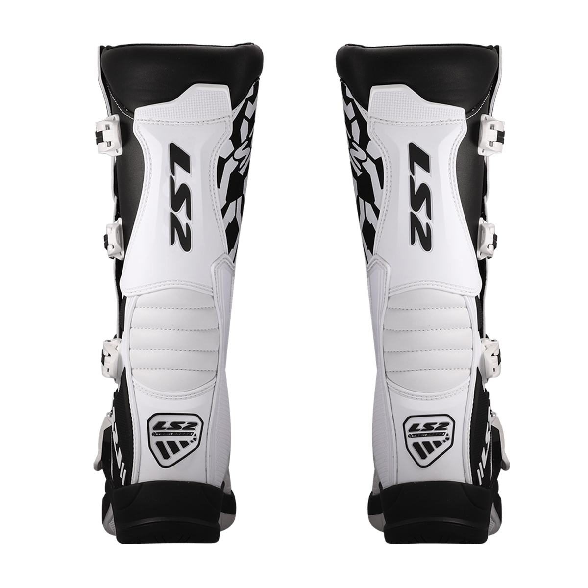BUTY LS2 RAPTOR MAN BLACK WHITE