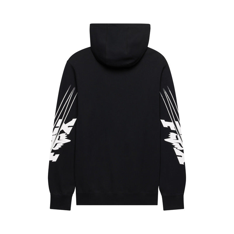 BLUZA Z KAPTUREM FOX APEX FLEECE PO BLACK