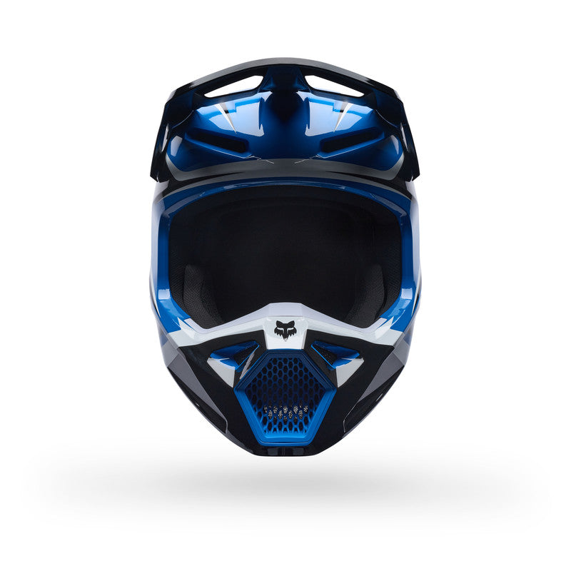KASK MOTOCYKLOWY FOX V1 FRAME BLUE