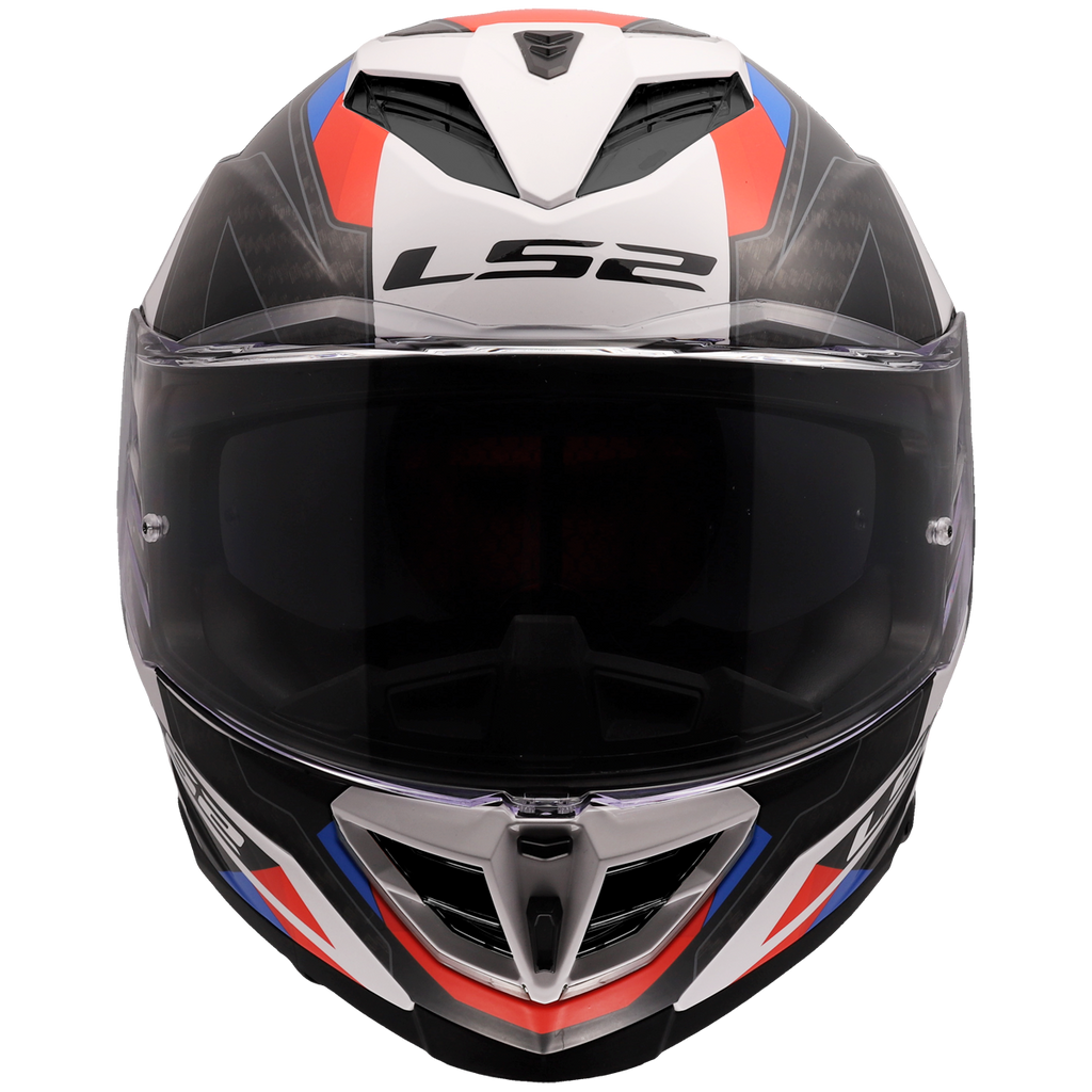 KASK LS2 FF818 STORM III SPORTY WHITE BLUE RED