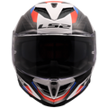 KASK LS2 FF818 STORM III SPORTY WHITE BLUE RED