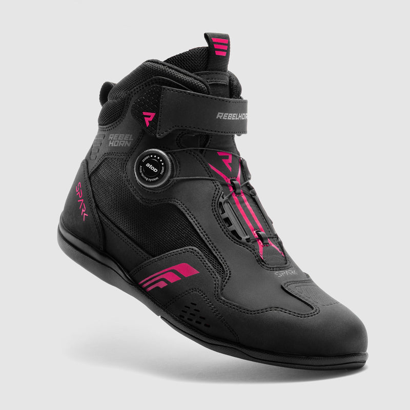 BUTY MOTOCYKLOWE REBELHORN SPARK 3 BLACK PINK – zdjęcie 5
