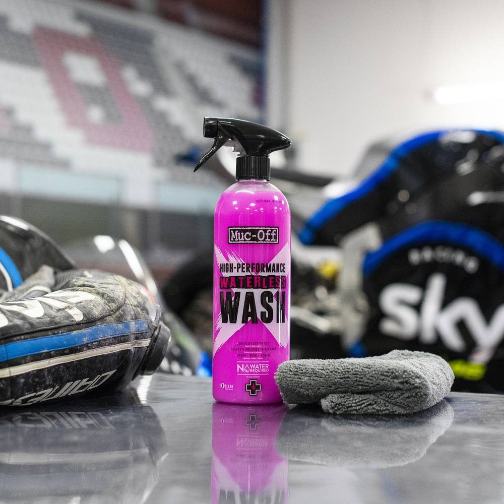 Płyn do mycia i nabłyszczania bez wody, środek do mycia motocykla 750 ml MUC-OFF