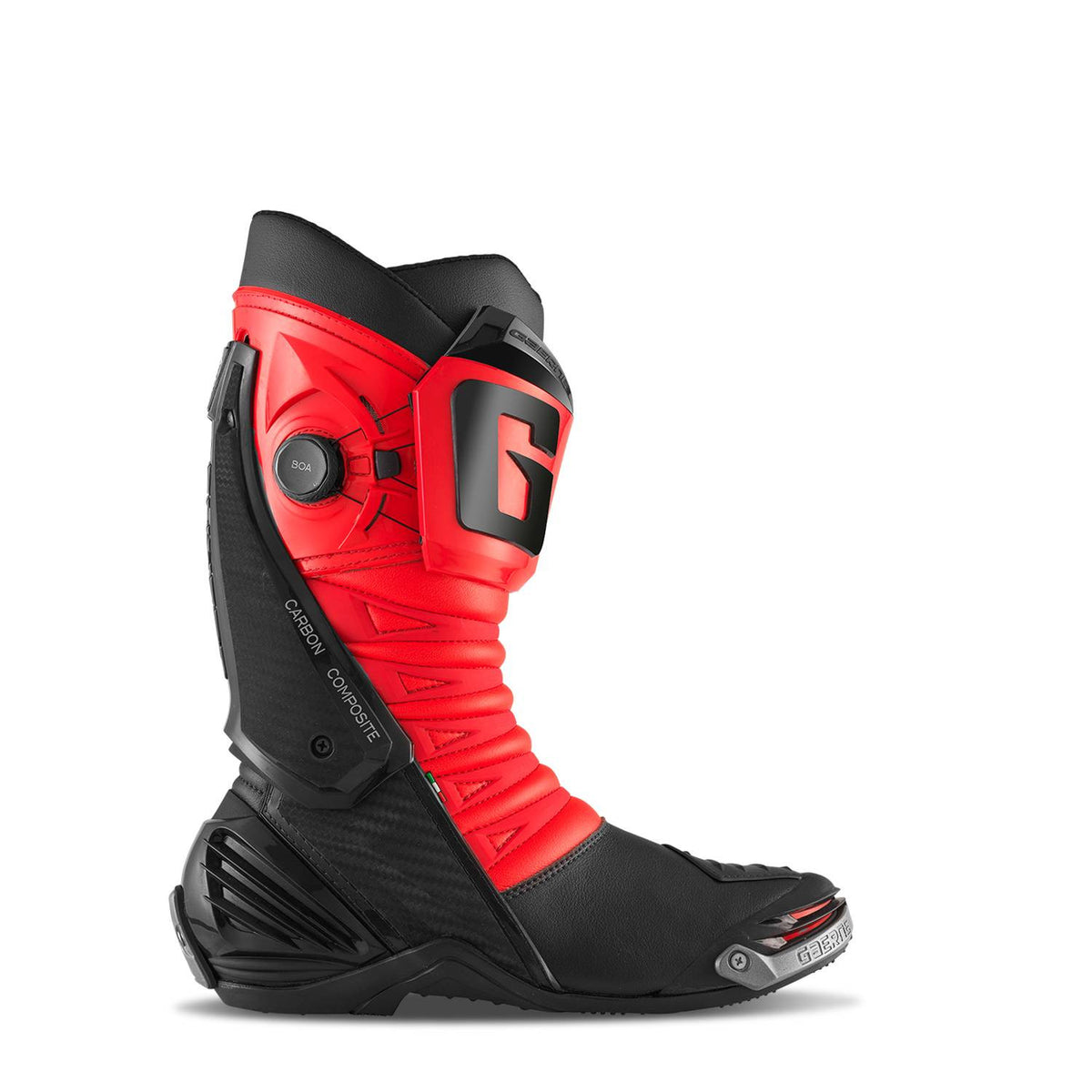 Buty motocyklowe, sportowe GAERNE GP1 LS czarno/czerwone