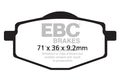 EBC Brakes Klocki hamulcowe EBC FA101TT (kpl. na 1 tarcze)