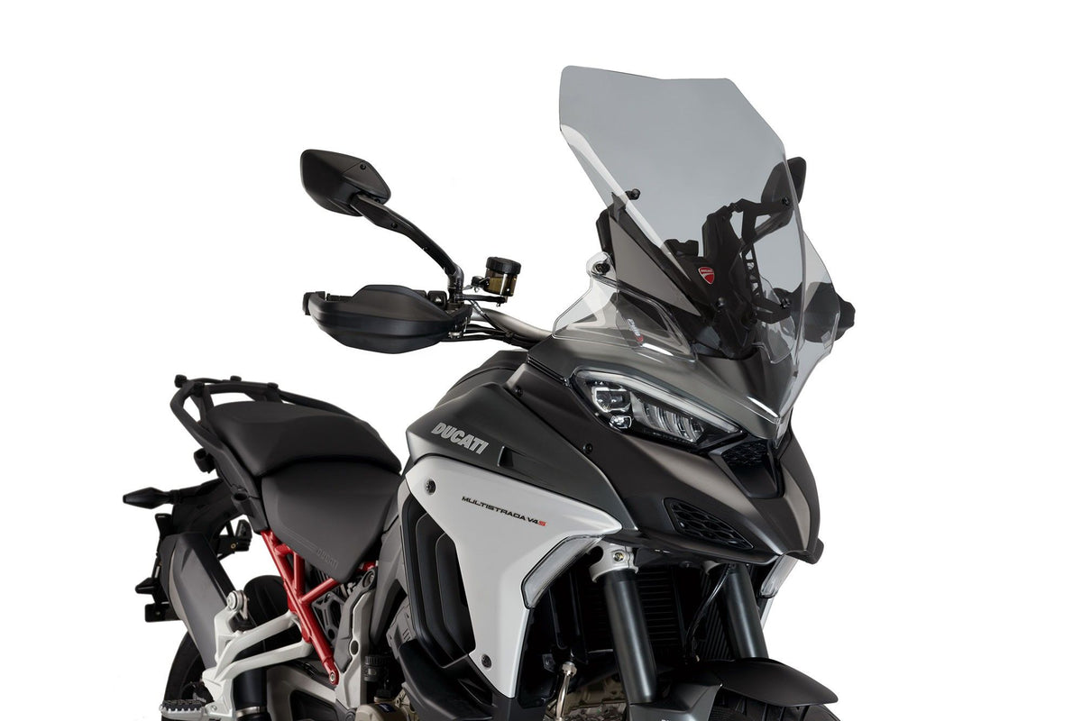 SZYBA TURYSTYCZNA PUIG DO DUCATI MULTISTRADA V4 23 LEKKO PRZYCIEMNIONA