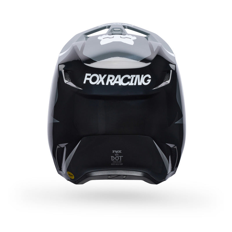 KASK MOTOCYKLOWY JUNIOR FOX V1 FRAME BLACK