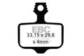 CFA472 - Klocki hamulcowe rowerowe (organiczne) EBC Brakes
