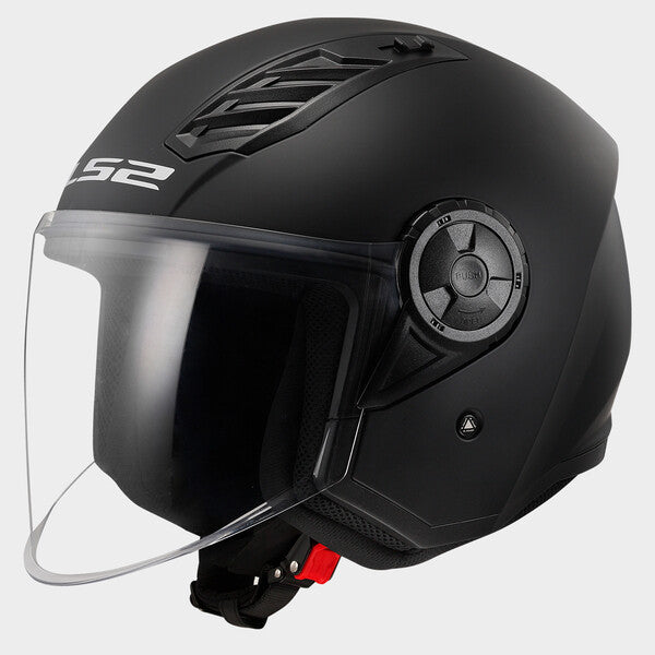KASK LS2 OF616 AIRFLOW II SOLID MATT BLACK-06