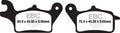 EBC Brakes Klocki hamulcowe EBC SFA652 skuterowe (kpl. na 1 tarcze)