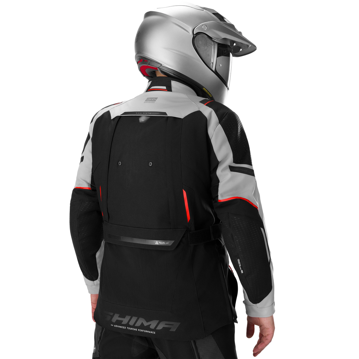 SHIMA HERO 3.0 MEN JKT G2 GREY/RED – zdjęcie 4
