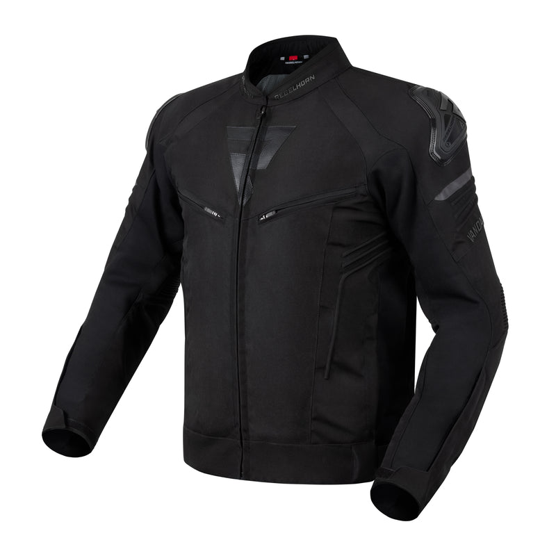 KURTKA MOTOCYKLOWA TEKSTYLNA REBELHORN VANDAL BLACK