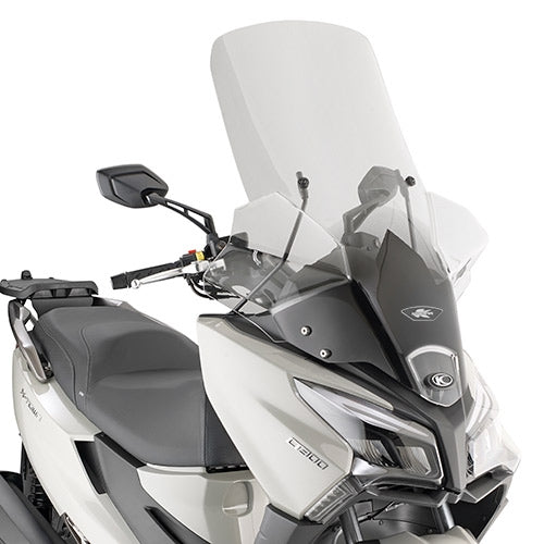 KAPPA SZYBA KYMCO X TOWN CITY 125/300 '20-'25 PRZEZROCZYSTA 97 x 66 cm - POTRZEBNE MOCOWANIE D6115KITK