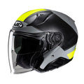 KASK MOTOCYKLOWY HJC RPHA31 CHELET SILVER YELLOW