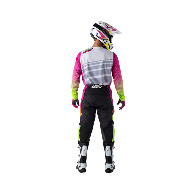 STRÓJ OFFROADOWY BLUZA I SPODNIE LEATT RIDE KIT MOTO 3.5 RETRO PINK XS