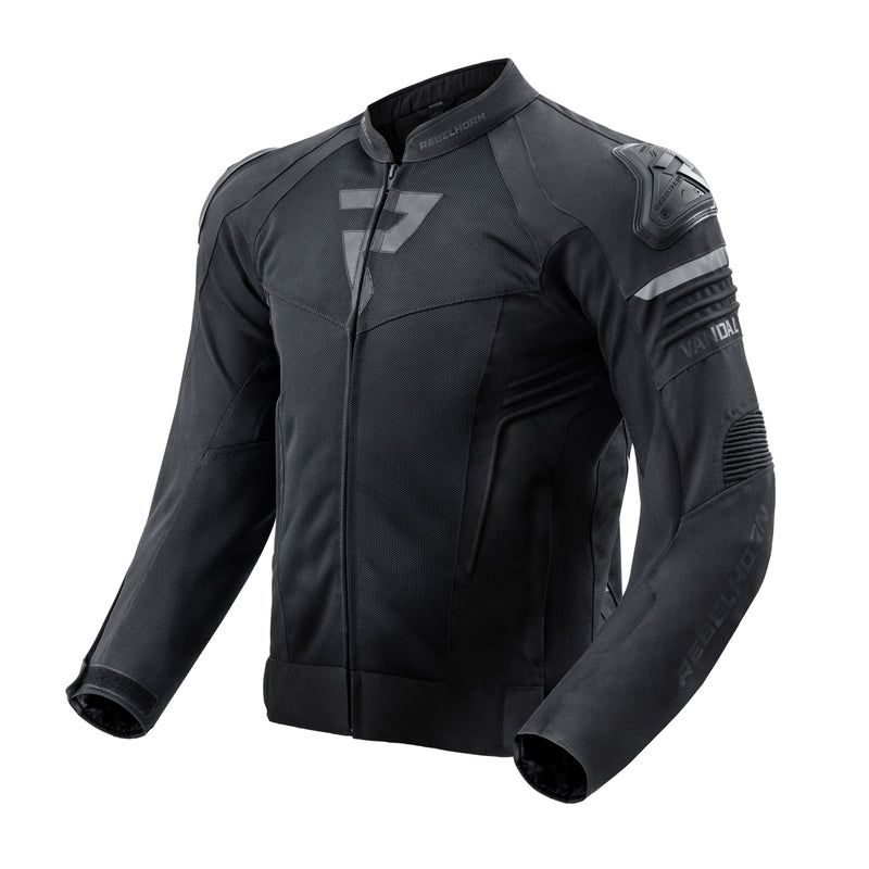 KURTKA MOTOCYKLOWA TEKSTYLNA REBELHORN VANDAL MESH BLACK