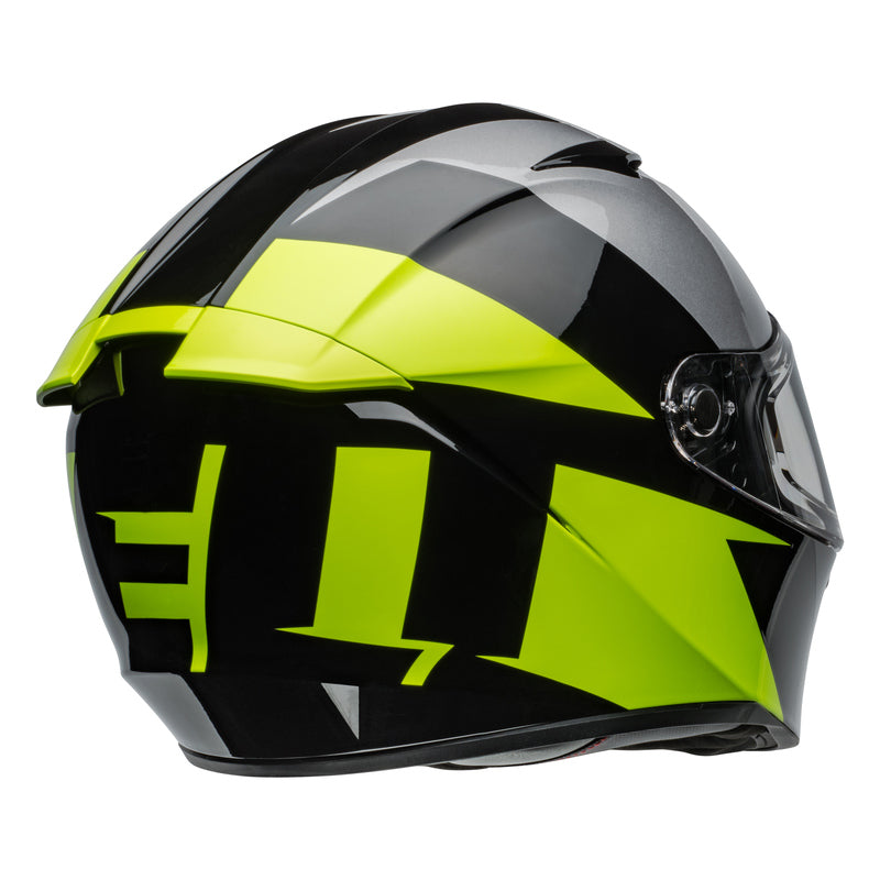 KASK MOTOCYKLOWY BELL LITHIUM ECE6 SHEAR METALLIC GREY RETINA