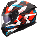 KASK LS2 FF808 STREAM II MIKA WHITE BLUE RED