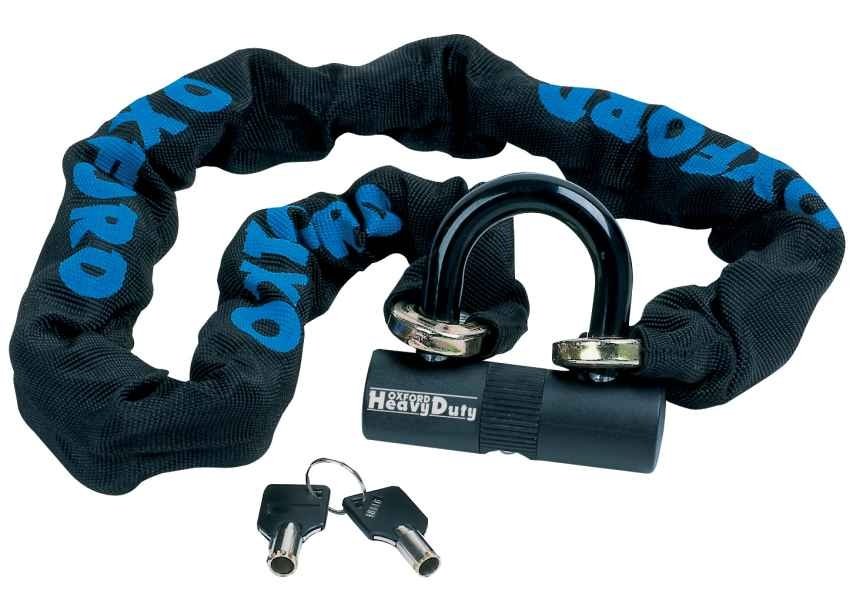 OXFORD ŁAŃCUCH HEAVY DUTY Z KŁÓDKĄ DŁ. 1,5M SS (10MM)