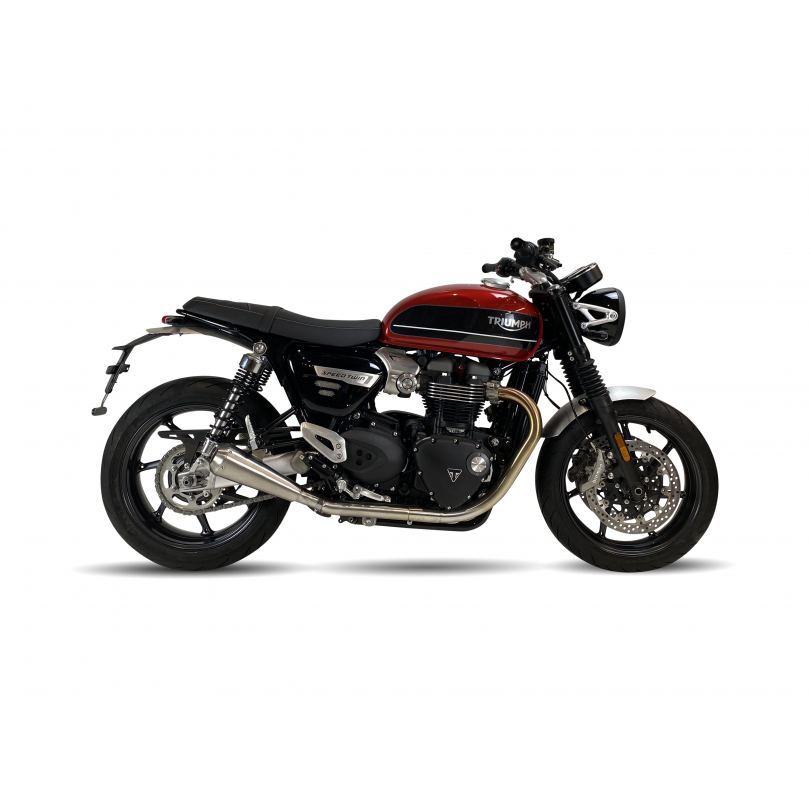 Tłumik lewy IXIL TRIUMPH SPEED TWIN 1200 21-23 (DD04) typ OVC11SS (waga: 2100g, długość: 270 mm.)