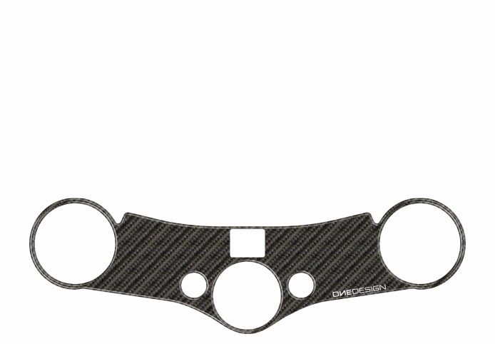 ONEDESIGN Naklejka na półkę kierownicy Honda CBR 600RR 2007/2016