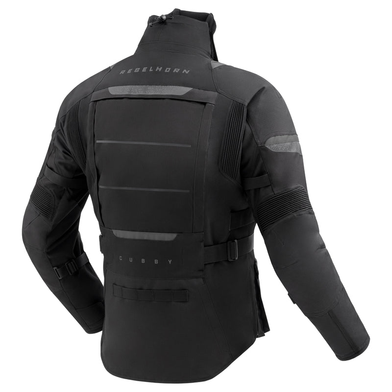 KURTKA MOTOCYKLOWA TEKSTYLNA REBELHORN CUBBY 5 BLACK