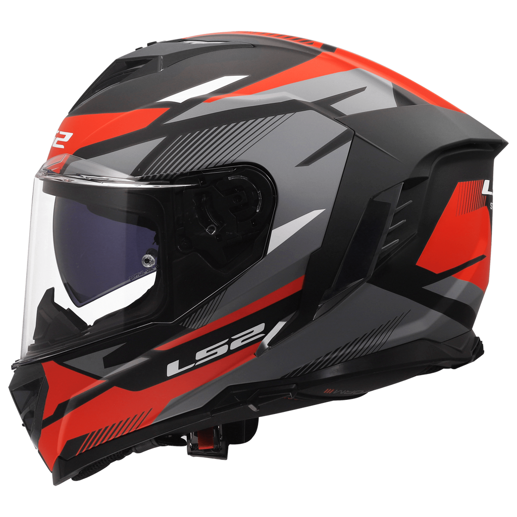 KASK LS2 FF818 STORM III KOMAI BLACK RED