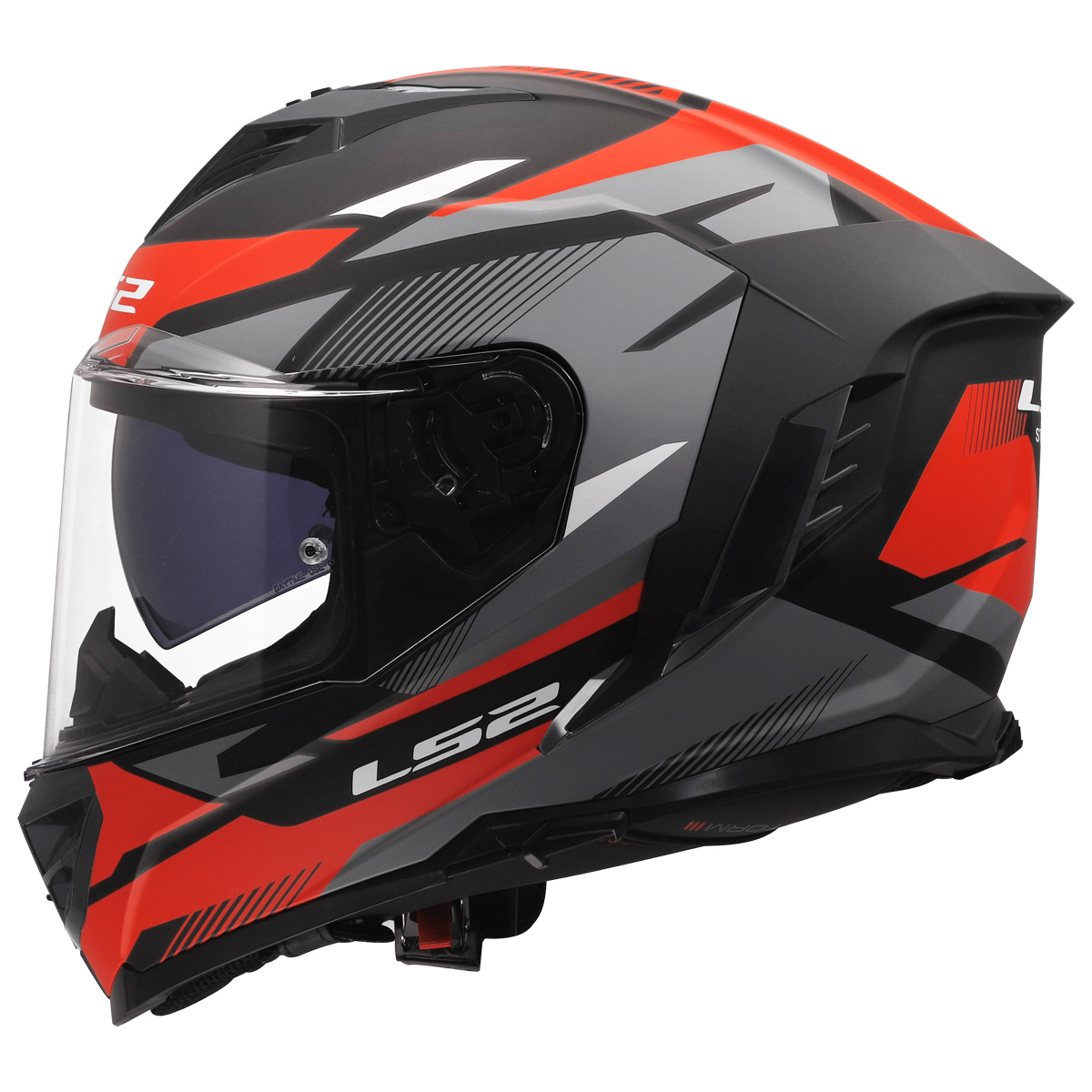 KASK LS2 FF818 STORM III KOMAI BLACK RED
