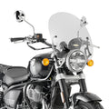 GIVI SZYBA PRZEZROCZYSTA 38 x 42 cm (H x W) / POTRZEBA A9058A - ROYAL ENFIELD SUPER METEOR 650 (23)