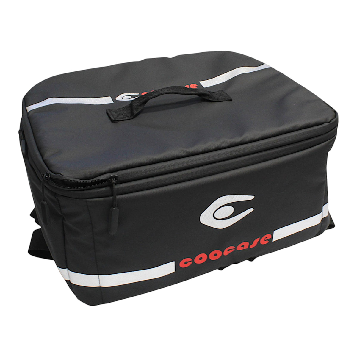 KUFER CENTRALNY ALUMINIOWY COOCASE 55L KEYLESS CZARNY – zdjęcie 6