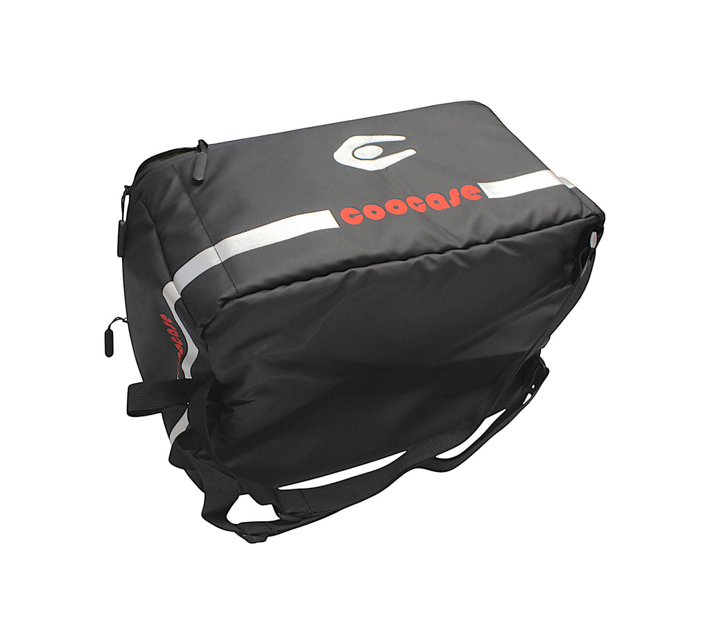 KUFER CENTRALNY ALUMINIOWY COOCASE 55L SZARY CAMO Z TORBĄ WEWNĘTRZNĄ – zdjęcie 6